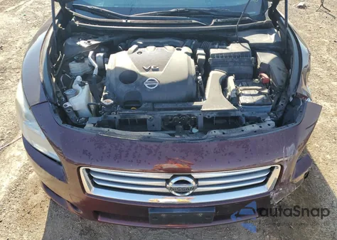 2014 Nissan Maxima S z USA, uszkodzony, nr VIN 1N4AA5AP3EC465717